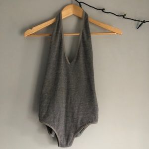 V-neck body suit